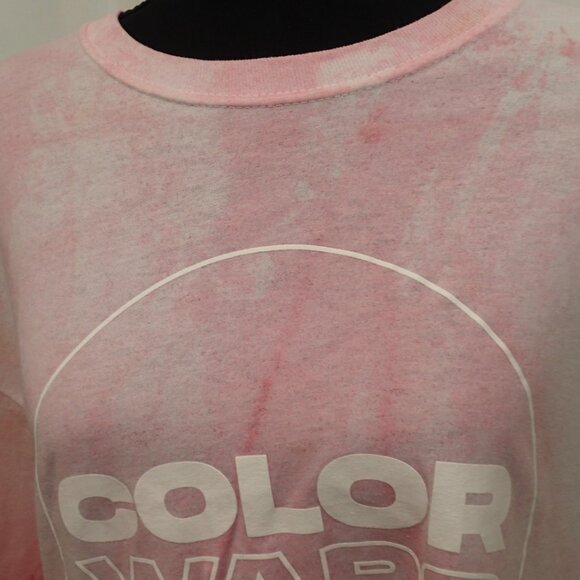 Color Wars Pink Tie Dye T shirt Size XL - Picture 4 of 4
